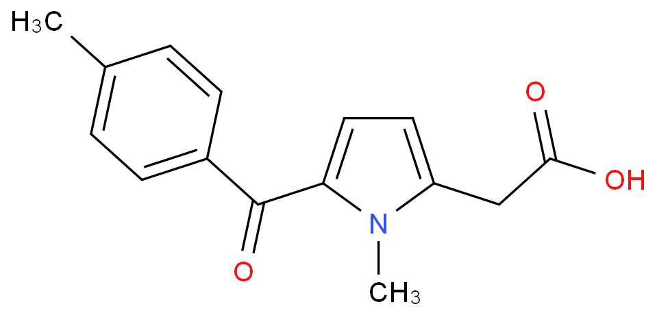 2-[1-methyl-5-(4-methylbenzoyl)pyrrol-2-yl]acetic acid