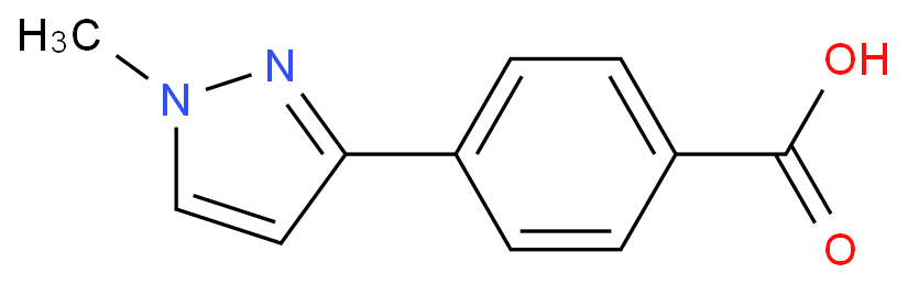 4-(1-甲基-1H-吡唑-3-基)苯甲酸CAS号915707-39-0