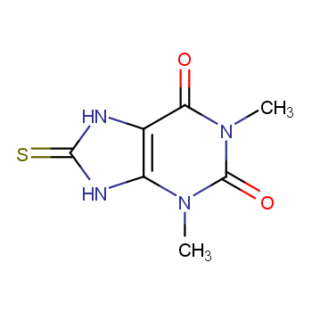 1,3-二甲基-8-硫代-3,7,8,9-四氢-1H-嘌呤-2,6-二酮 产品图片