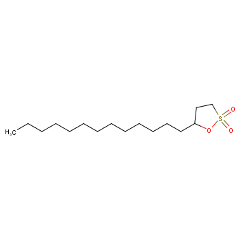 1,2-Oxathiolane,5-tridecyl-, 2,2-dioxide  