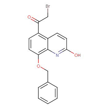 8-苄氧基-5-(2-溴乙酰基)-2-羟基喹啉/100331-89-3