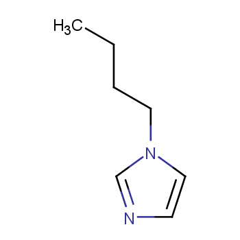 N-丁基咪唑化学结构式