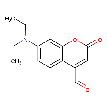 7-(diethylamino)-2-oxochromene-3-carbaldehyde
