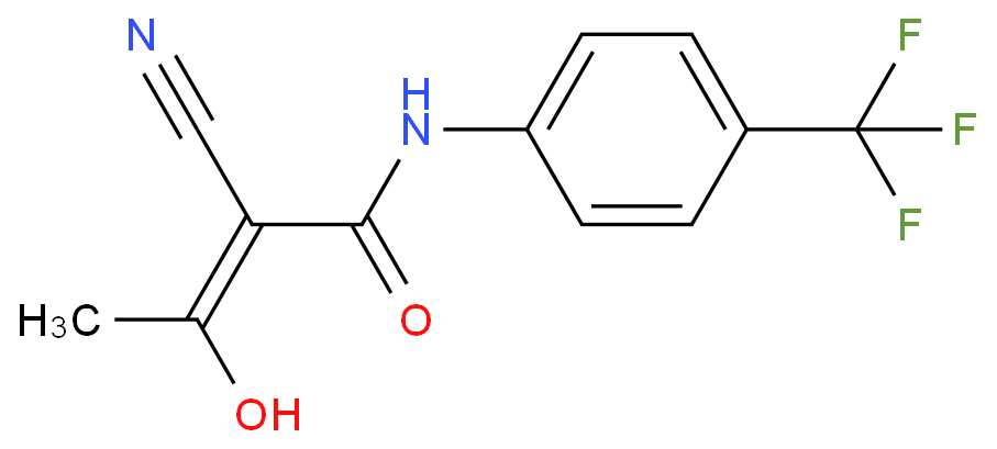 2-Cyano-3-hydroxy-N-(4-(trifluoromethyl)phenyl)but-2-enamide,teriflunomide