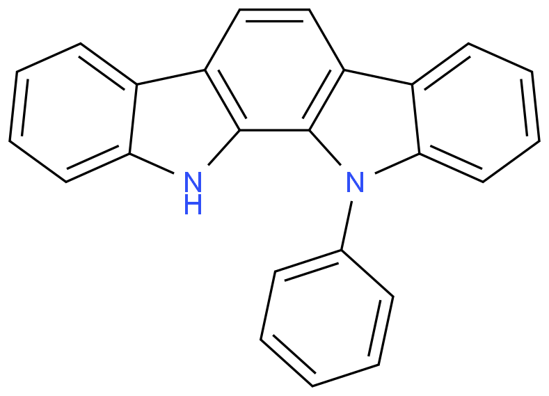 11,12-Dihydro-11-phenylindolo[2,3-a]carbazole; 11-phenyl-11,12-dihydroindolo[2,3-a]carbazole;Indolo[2,3-a]carbazole, 11,12-dihydro-11-phenyl-;11-phenylindolo[2,3-a]carbazole