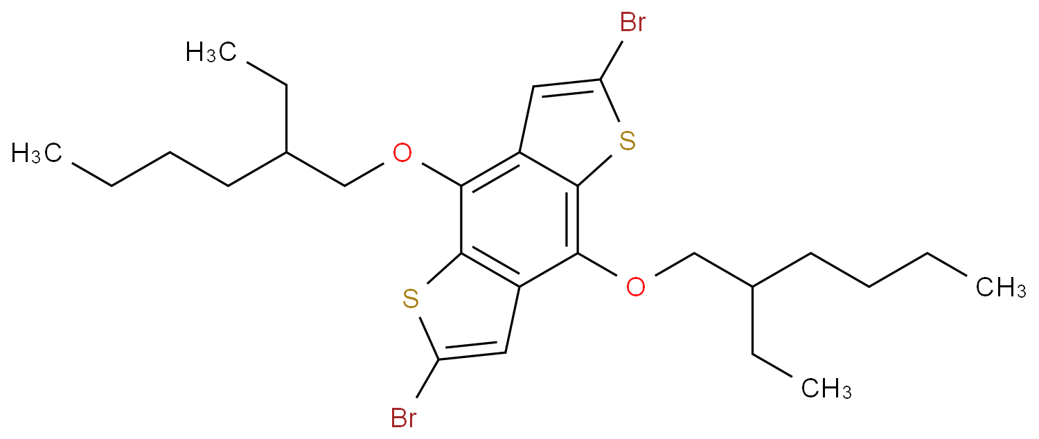 2,6-dibromo-4,8-bis(2-ethylhexoxy)thieno[2,3-f][1]benzothiole