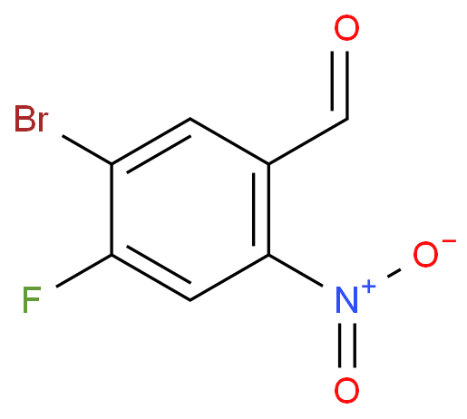 5-BROMO-4-FLUORO-2-NITROBENZALDEHYDE