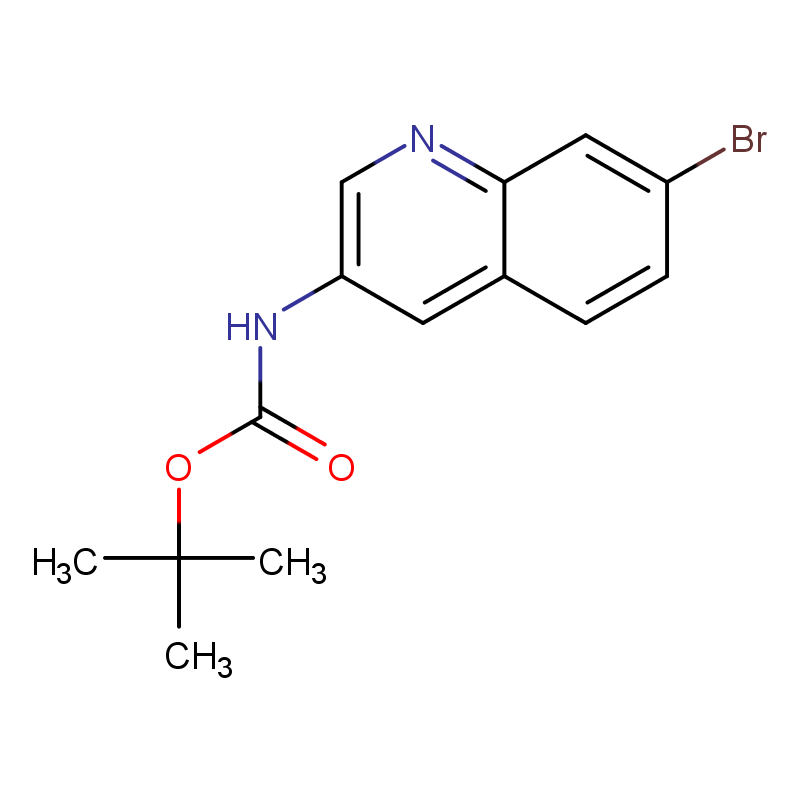 叔-丁基 (7-溴喹啉-3-基)氨基甲酯 CAS号:1447607-37-5科研及生产专用 高校及研究所支持货到付款