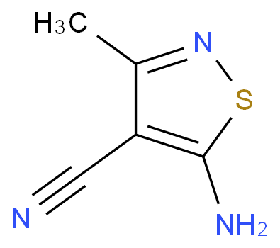 5-amino-3-methyl-1,2-thiazole-4-carbonitrile