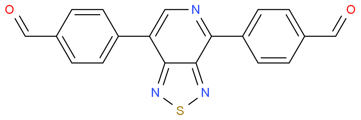 4,4'-([1,2,5]噻二唑并[3,4-C]吡啶-4,7-二基)二苯甲醛CAS2757730-01-9（专业试剂）
