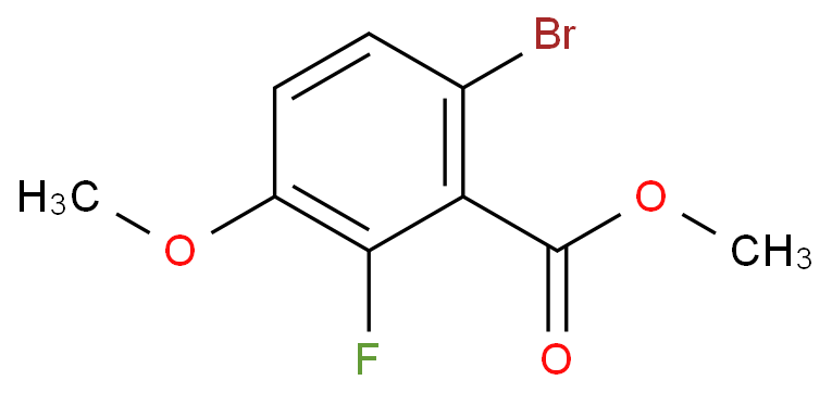 6-溴-2-氟-3-甲氧基苯甲酸甲酯CAS号1007455-28-8;分析试剂/科研试验用