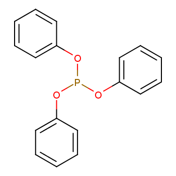 亚磷酸三苯酯化学结构式
