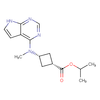 (1S,3S)-3-(甲基(7H-吡咯并[2,3- d ]嘧啶-4-基)氨基)环丁烷-1-羧酸异丙酯