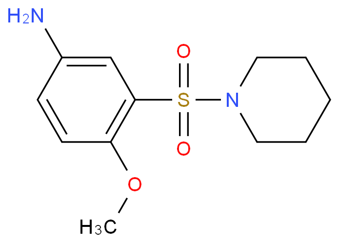 4-METHOXY-3-(PIPERIDINE-1-SULFONYL)-PHENYLAMINE