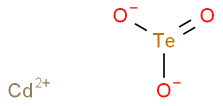 亚碲酸镉化学结构式