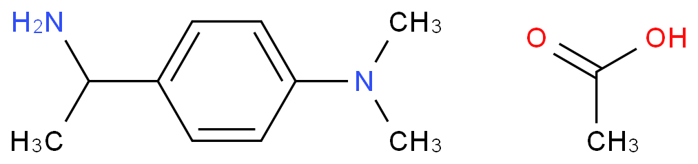 [4-(1-AMINO-ETHYL)-PHENYL]-DIMETHYL-AMINE ACETATE