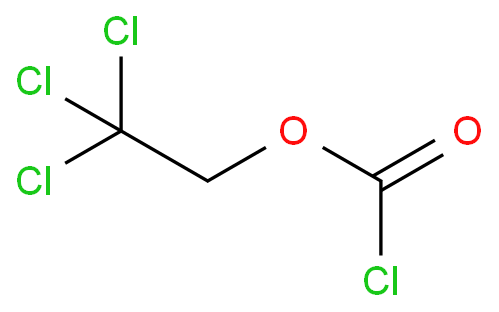 氯甲酸-2,2,2-三氯乙酯化学结构式