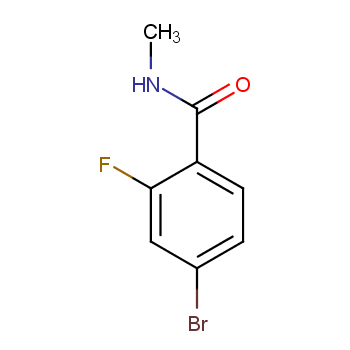 4-溴-2-氟-N-甲基苯甲酰胺 749927-69-3