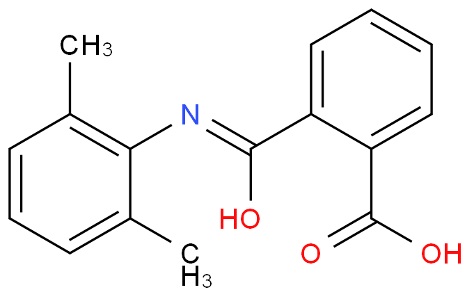 2-(2,6-二甲基苯基氨基甲酰基)安息香酸 CAS号:19368-18-4科研及生产专用 高校及研究所支持货到付款