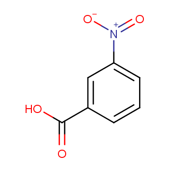 3-Nitrobenzoic acid structure