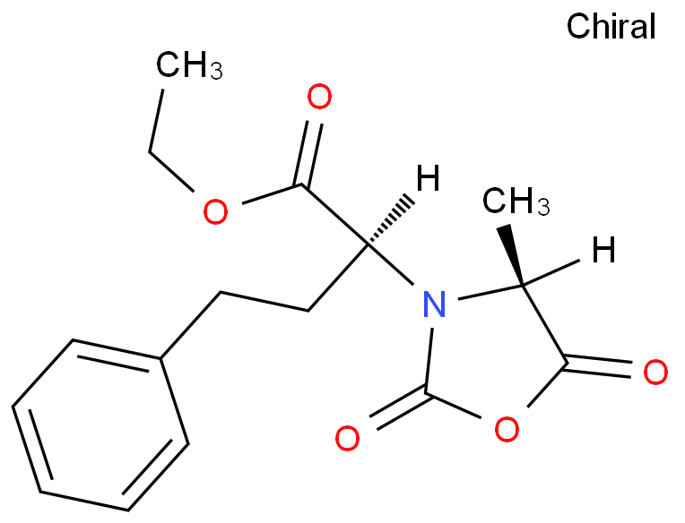 Ethyl (S)-2-[(S)-4-methyl-2,5-dioxo-1,3-oxazolidin-3-yl]-4-phenylbutyrate