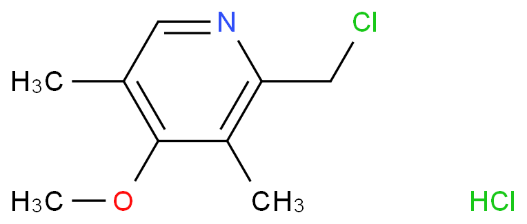 2-氯甲基-3.5-二甲基-4-甲氧基吡啶盐酸盐产品图片