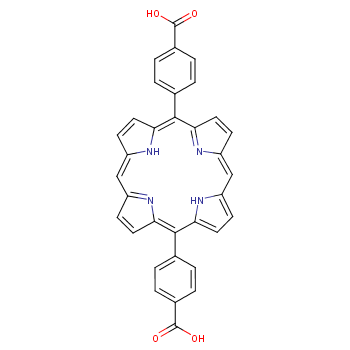 Benzoic acid, 4,4'-(21H,23H-porphine-5,15-diyl)bis- CAS号:167777-26-6 现货优势供应 科研产品
