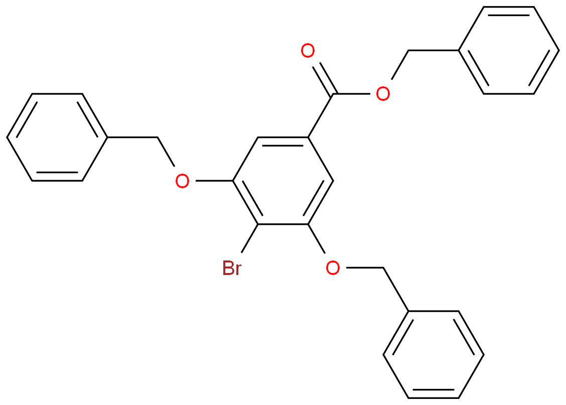 benzyl 4-bromo-3,5-bis(phenylmethoxy)benzoate