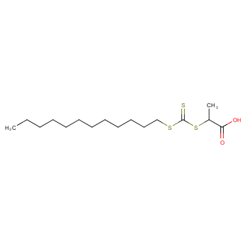 2-(十二烷基硫代羰基硫代硫基硫基)丙酸CAS号558484-21-2；专业试剂/现货品质供应