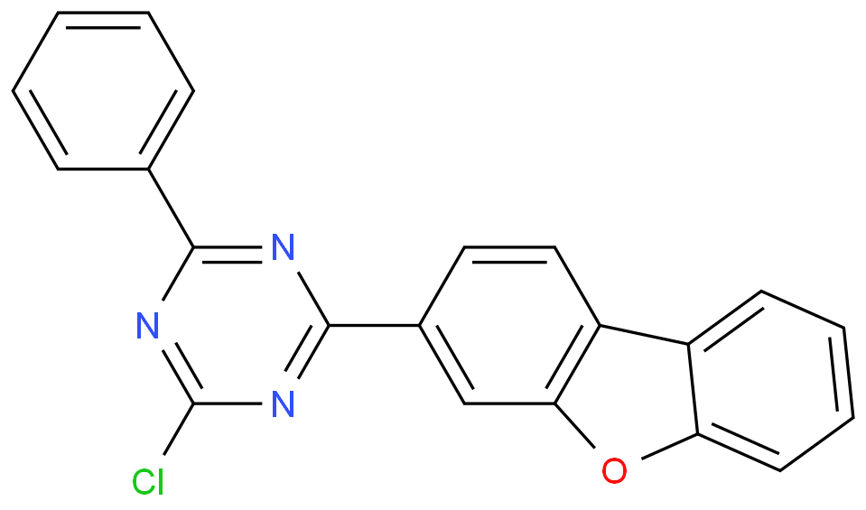 2-氯-4-(二苯并[b,d]呋喃-3-基)-6-苯基-1,3,5-三嗪CAS2142681-84-1；专业试剂/现货