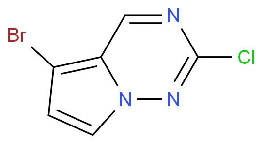 5-溴-2-氯吡咯并[2,1-f][1,2,4]三嗪/1233143-59-3