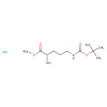 (2S)-2-氨基-5-[(叔丁氧羰基)氨基]戊酸甲酯盐酸盐CAS号2480-96-8(现货供应/质量保证)