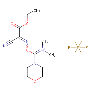 (2-肟基-氰基乙酸乙酯)-N,N-二甲基-吗啉基脲六氟磷酸酯 产品图片