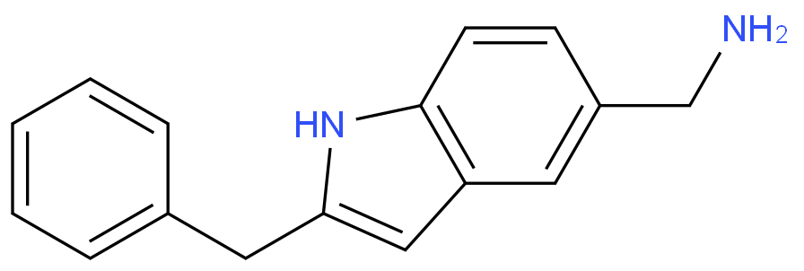 (2-benzyl-1H-indol-5-yl)methanamine