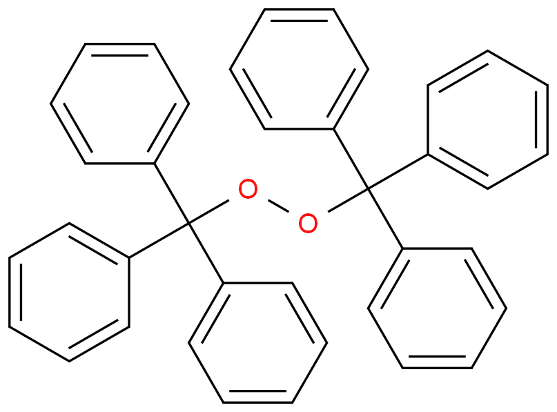 Peroxide,bis(triphenylmethyl) (9CI)