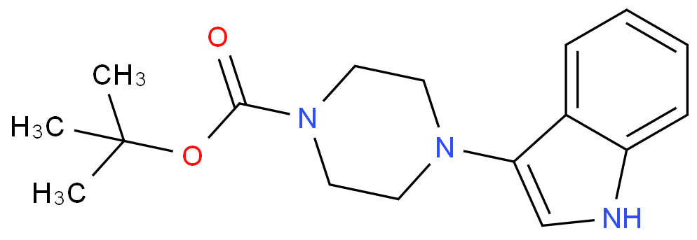 4-(1H-吲哚-3-基)哌嗪-1-甲酸叔丁酯