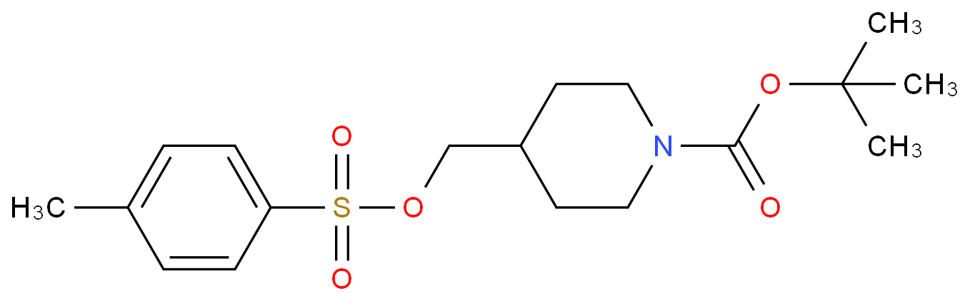 1-N-Boc-4-(4-甲基苯磺酰氧甲基)哌啶(凡德他尼中间体)