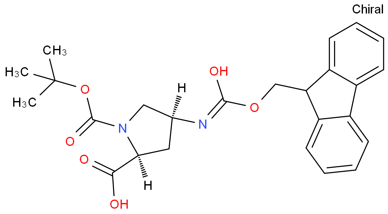 N-Boc-cis-4-Fmoc-Amino-L-proline
