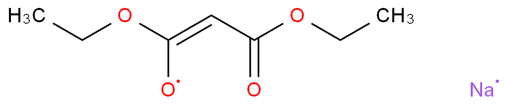 Propanedioic acid, diethyl ester, ion(1-), sodium