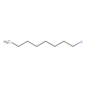 1-碘辛烷化学结构式