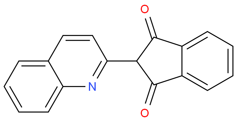 1H-Indene-1,3(2H)-dione,2-(2-quinolinyl)-  