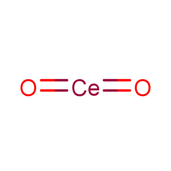 Cerium dioxide structure