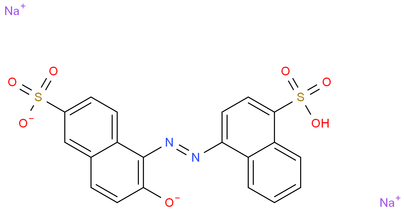 4-[(2-hydroxy-6-sulpho-1-naphthyl)azo]naphthalene-1-sulphonic acid, sodium salt