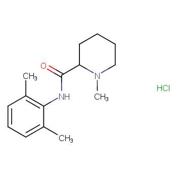 N-(2,6-dimethylphenyl)-1-methylpiperidine-2-carboxamide;hydrochloride