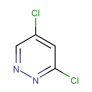 3,5-二氯哒嗪化学结构式