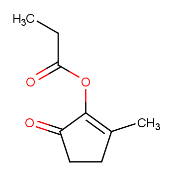2-Methyl-5-oxocyclopent-1-enyl propionate  