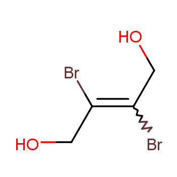 3234-02-4 2,3-二溴-1,4-丁烯二醇 结构式图片