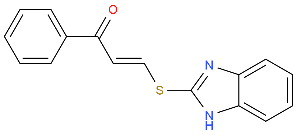 2-Propen-1-one,3-(1H-benzimidazol-2-ylthio)-1-phenyl-, (Z)- (9CI)