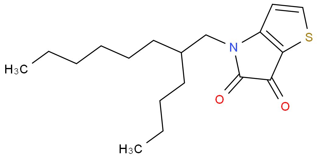 4-(2-丁基辛基)-4H-噻吩并[3,2-B]吡咯-5,6-二酮CAS:1466604-62-5