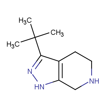 3-tert-butyl-4,5,6,7-tetrahydro-1H-pyrazolo[3,4-c]pyridine